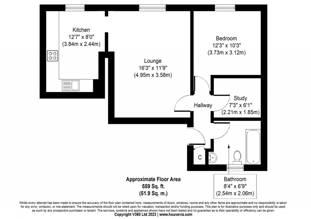 Floorplans For High Street, Henley-In-Arden