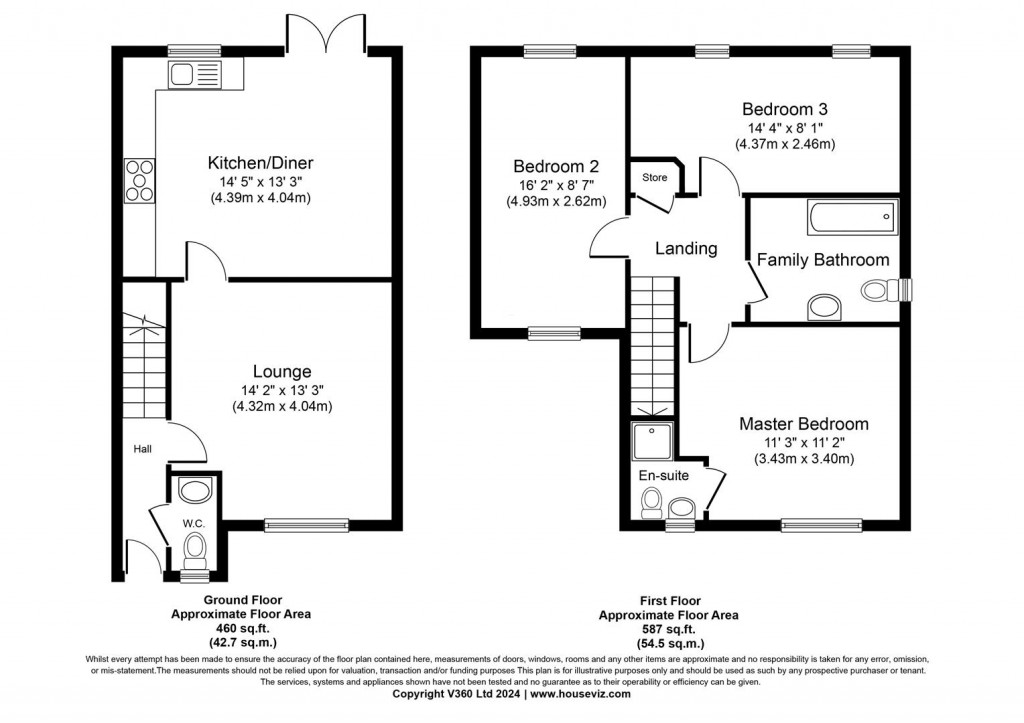 Floorplans For Grimstock Avenue, Coleshill, Birmingham