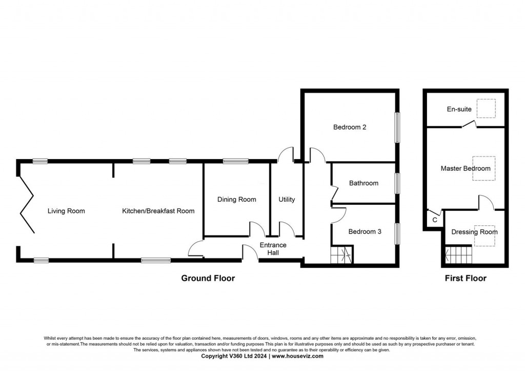 Floorplans For Middleton Lane, Middleton, Tamworth