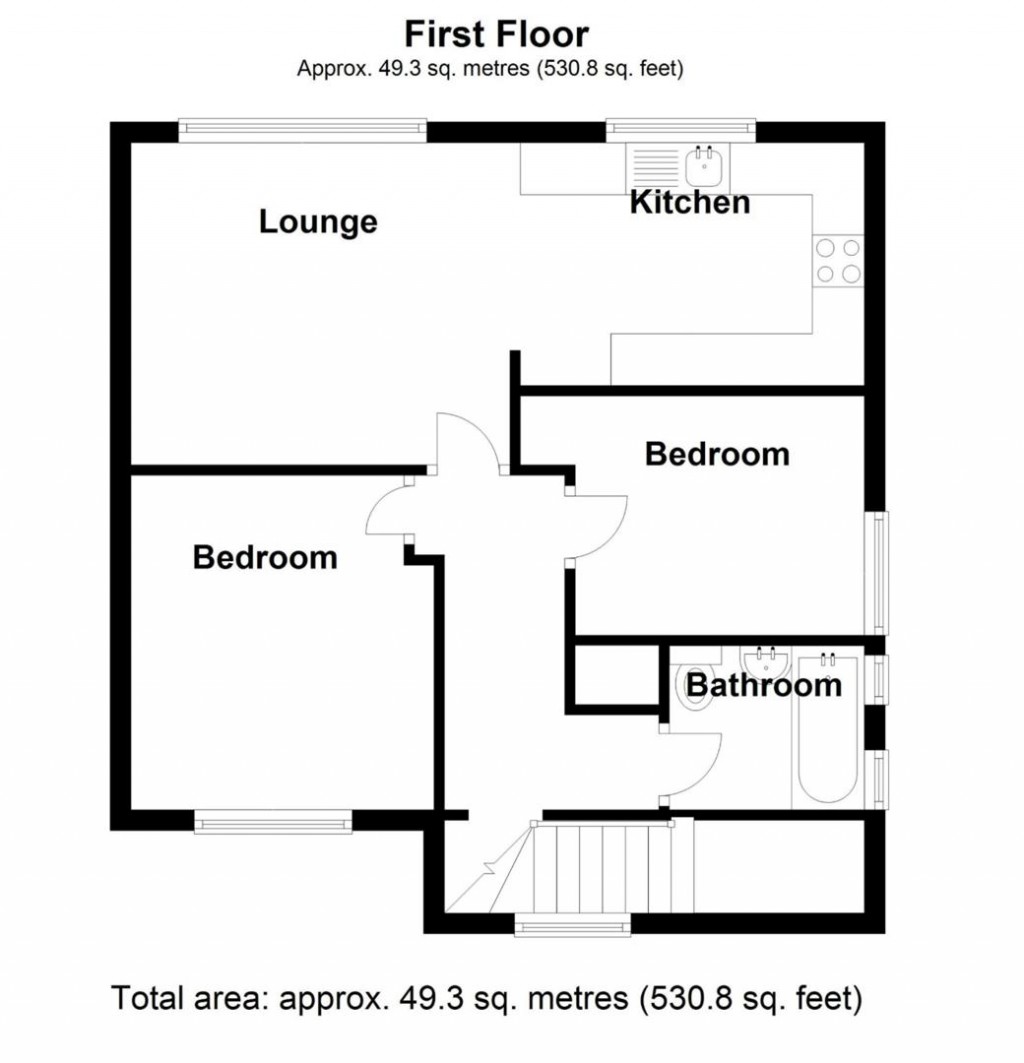 Floorplans For Elmdon Close, Solihull