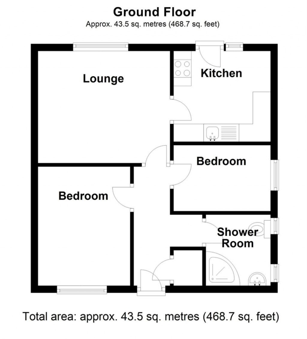 Floorplans For Elmdon Close, Solihull