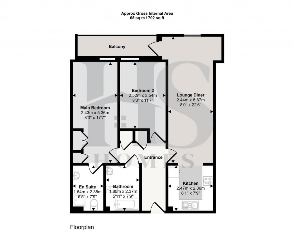 Floorplans For Priory Place, Coventry