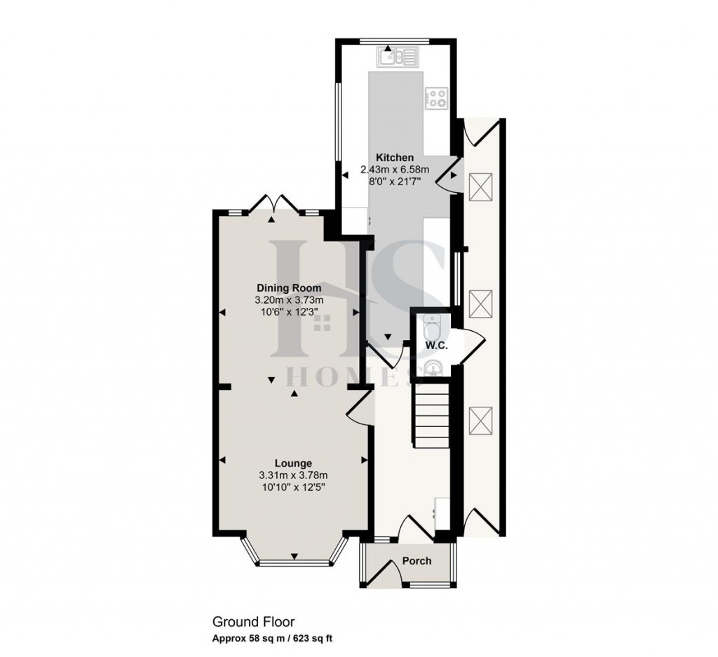 Floorplans For Clinton Road, Shirley, Solihull