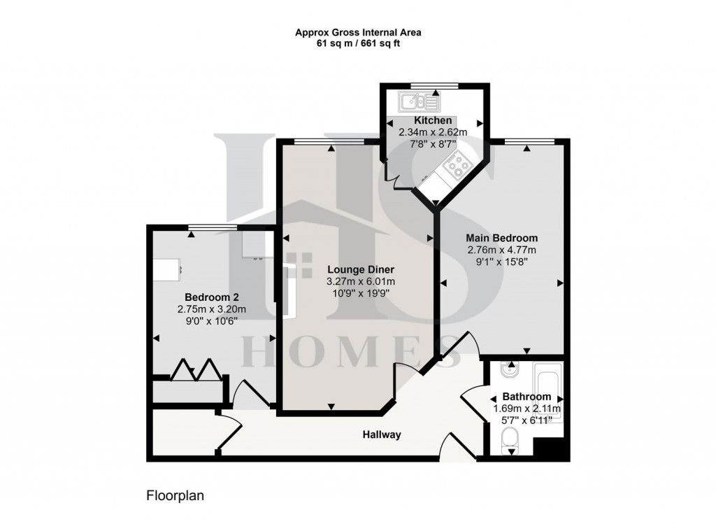 Floorplans For Wake Green Road, Birmingham