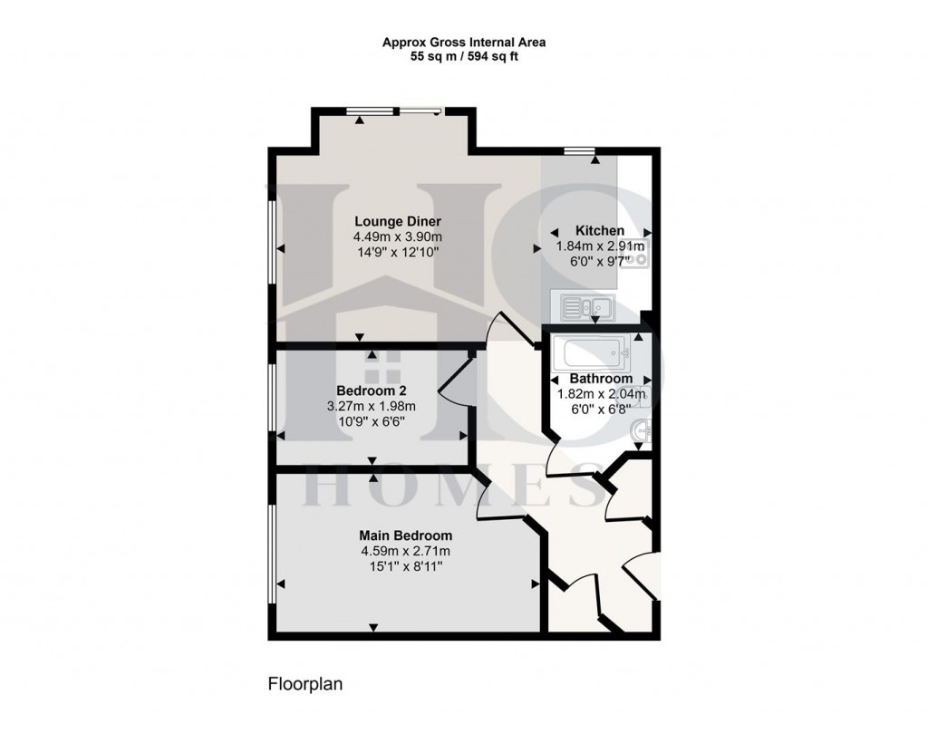 Floorplans For Keepers Gate, Birmingham