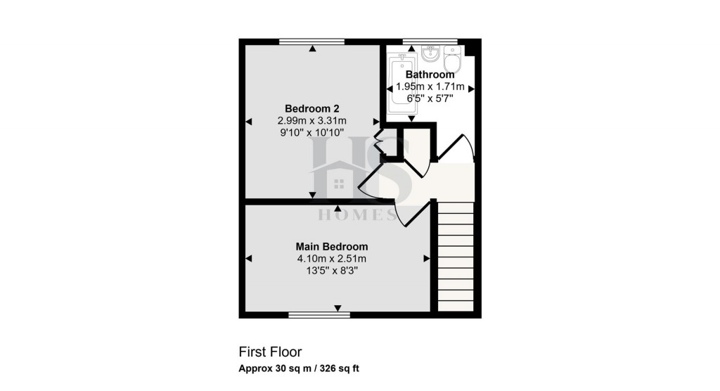 Floorplans For Kitebrook Close, Redditch
