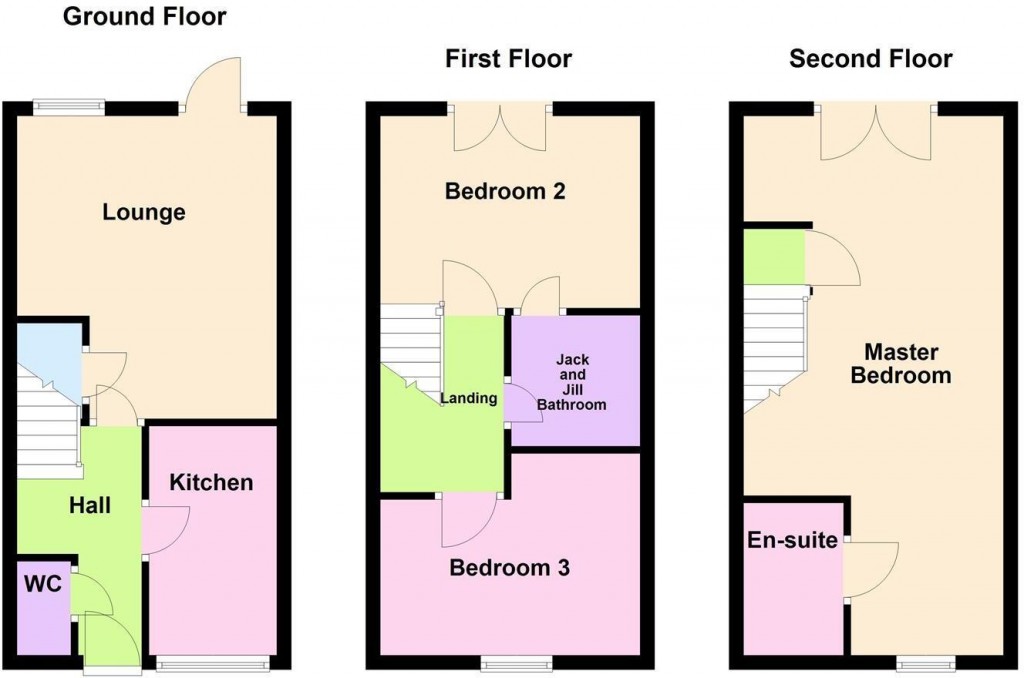 Floorplans For Parkgate Mews, Shirley, Solihull