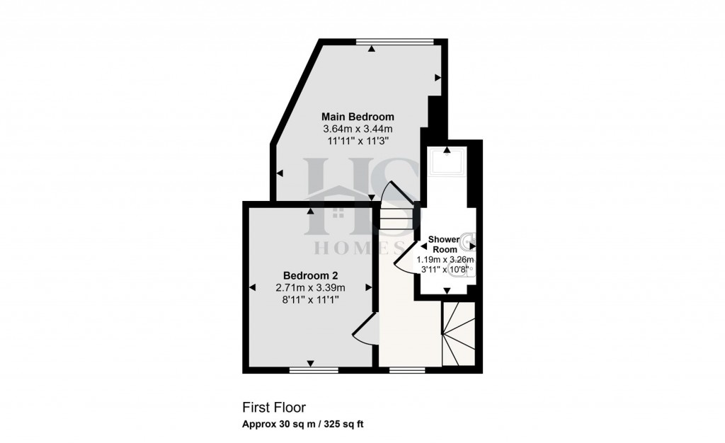 Floorplans For Shrewley Common, Shrewley, Warwick