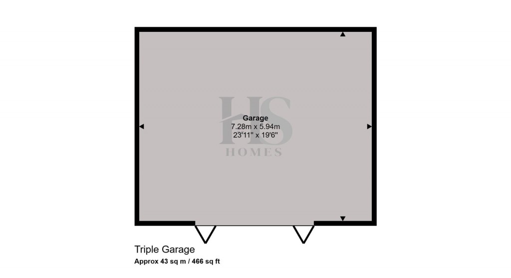 Floorplans For Colton Road, Rugeley