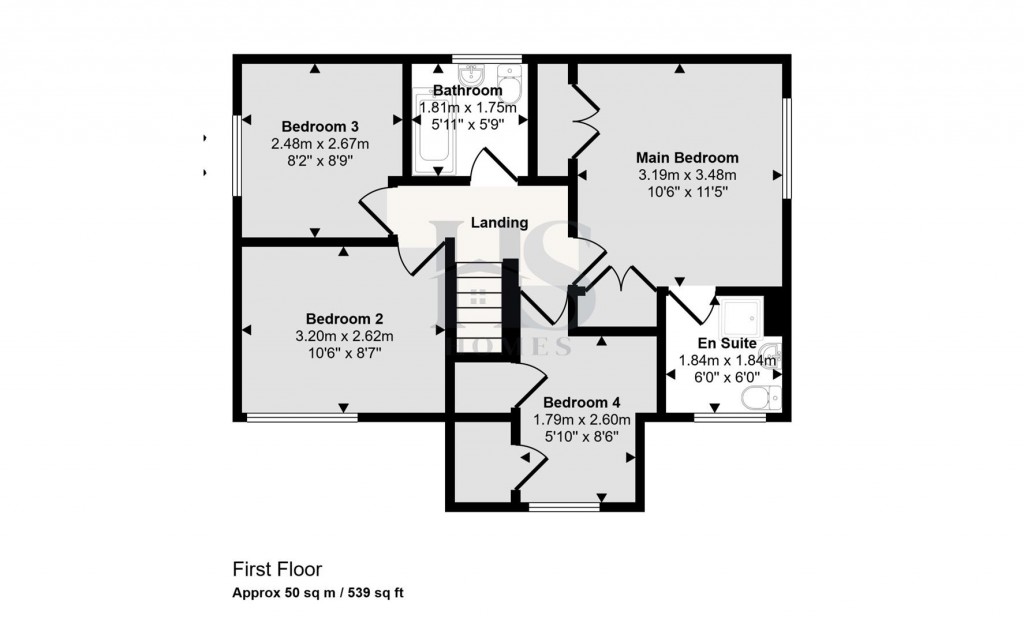 Floorplans For Chestnut Grove, Moreton Morrell, Warwick