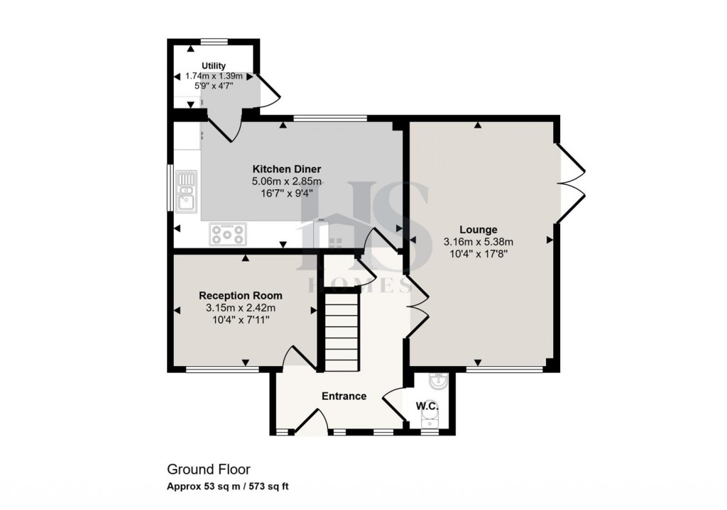 Floorplans For Chestnut Grove, Moreton Morrell, Warwick