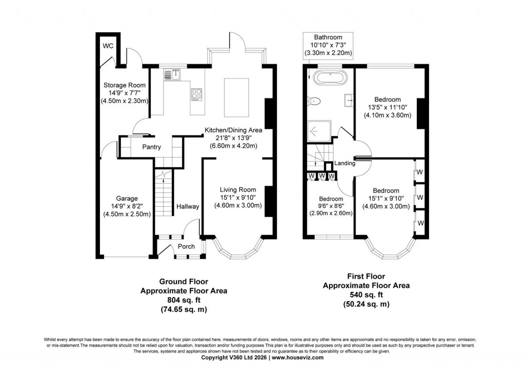 Floorplans For Castle Road East, Oldbury