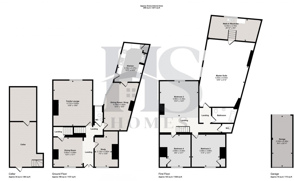 Floorplans For Chapel Street, Warwick