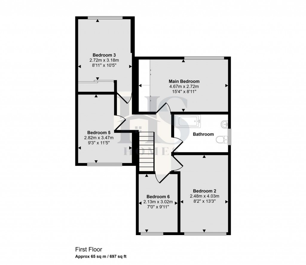 Floorplans For Wirehill Drive, Lodge Park, Redditch
