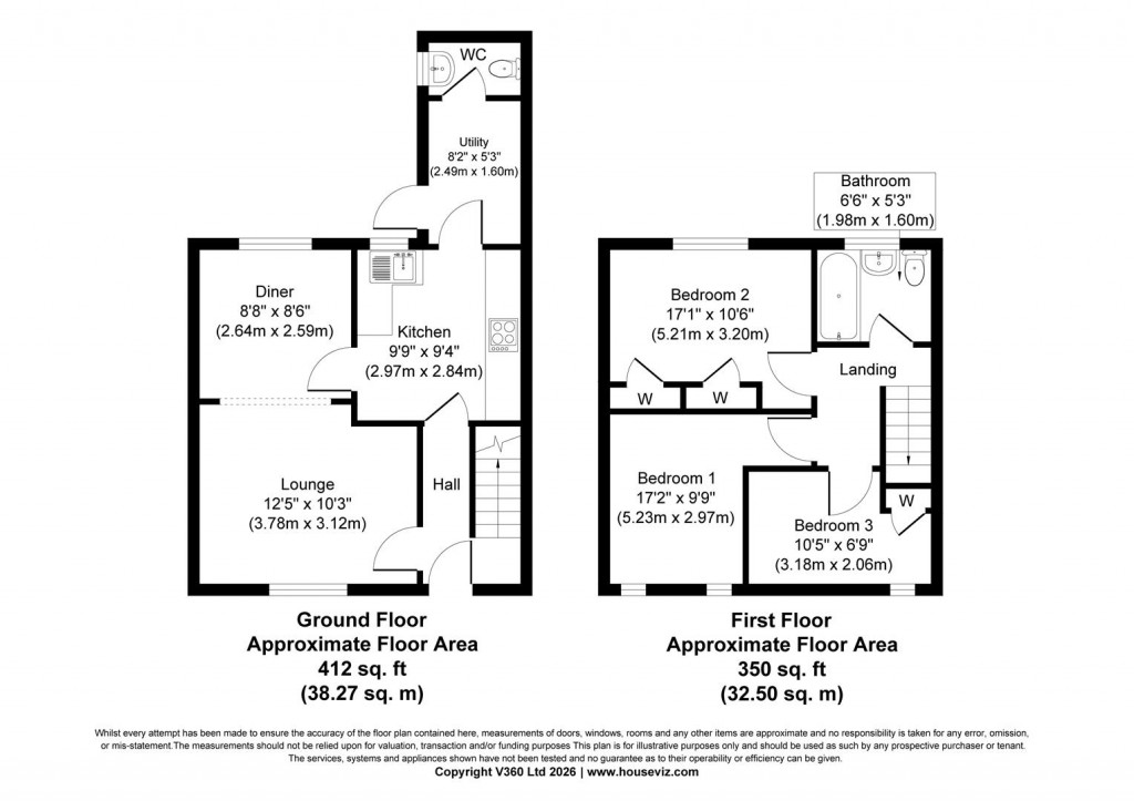 Floorplans For Sibdon Grove, Birmingham