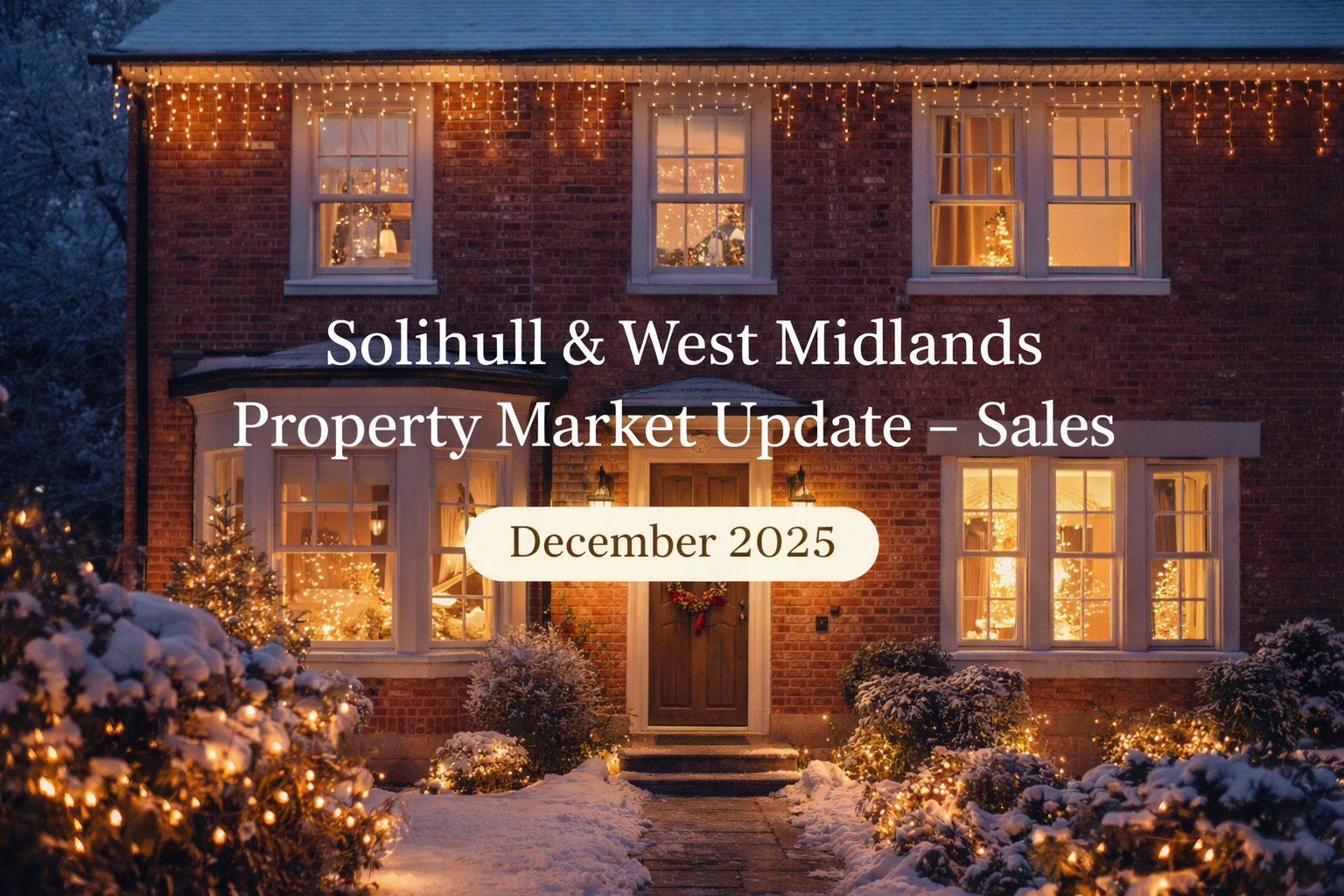 December 2025 Property Market Update - Sales